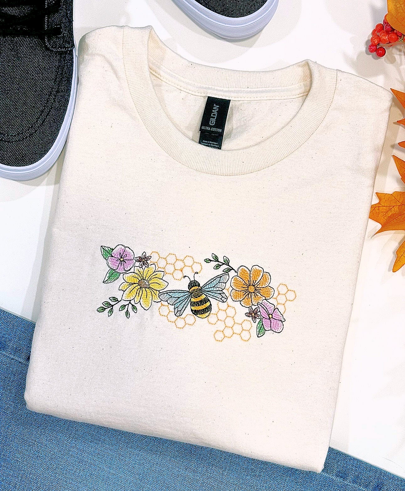 Embroidered T-Shirt Size Is X-Large