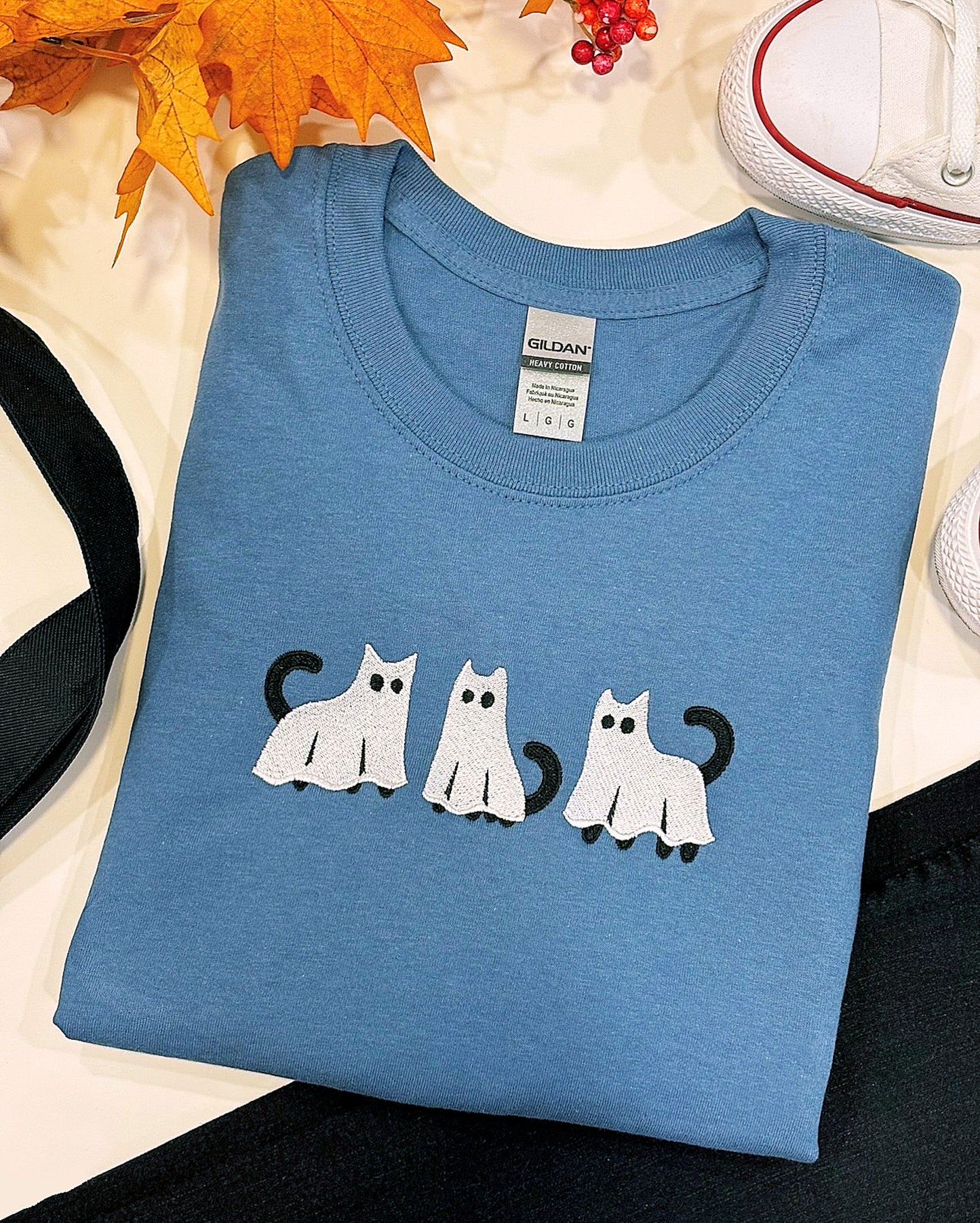 Embroidered T-Shirt Size Is Large
