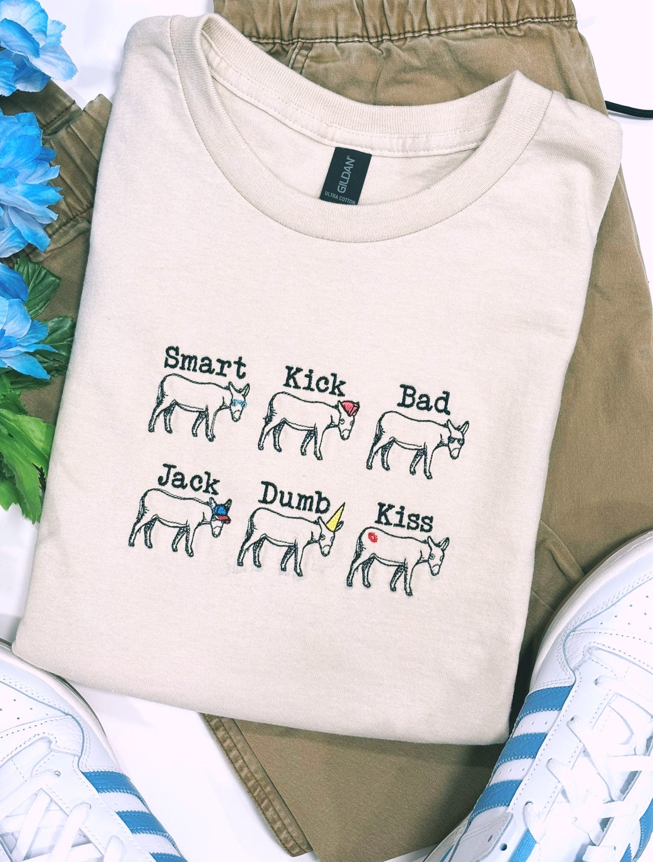 Embroidered T-Shirt Size Is XL