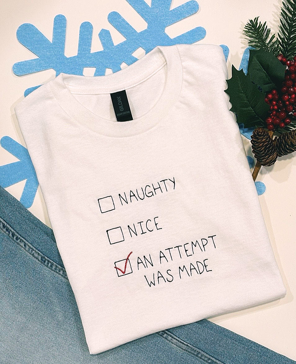 Embroidered T-Shirt Size Is Small