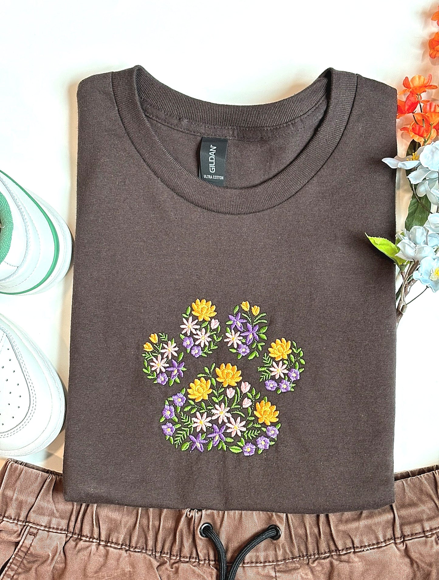 Embroidered T-Shirt Size Is Large
