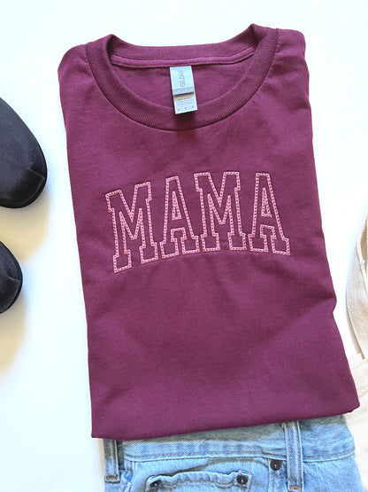 MAMA - Embroidered T-Shirt