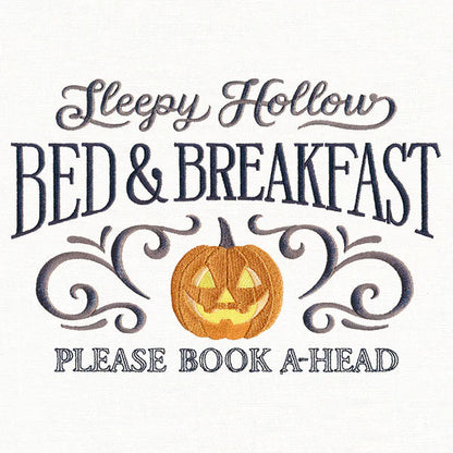 Sleepy Hallow B&B Embroidered Sweatshirt